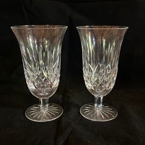 Lismore by Waterford Crystal, 2 Stemmed Ice Tea Glasses